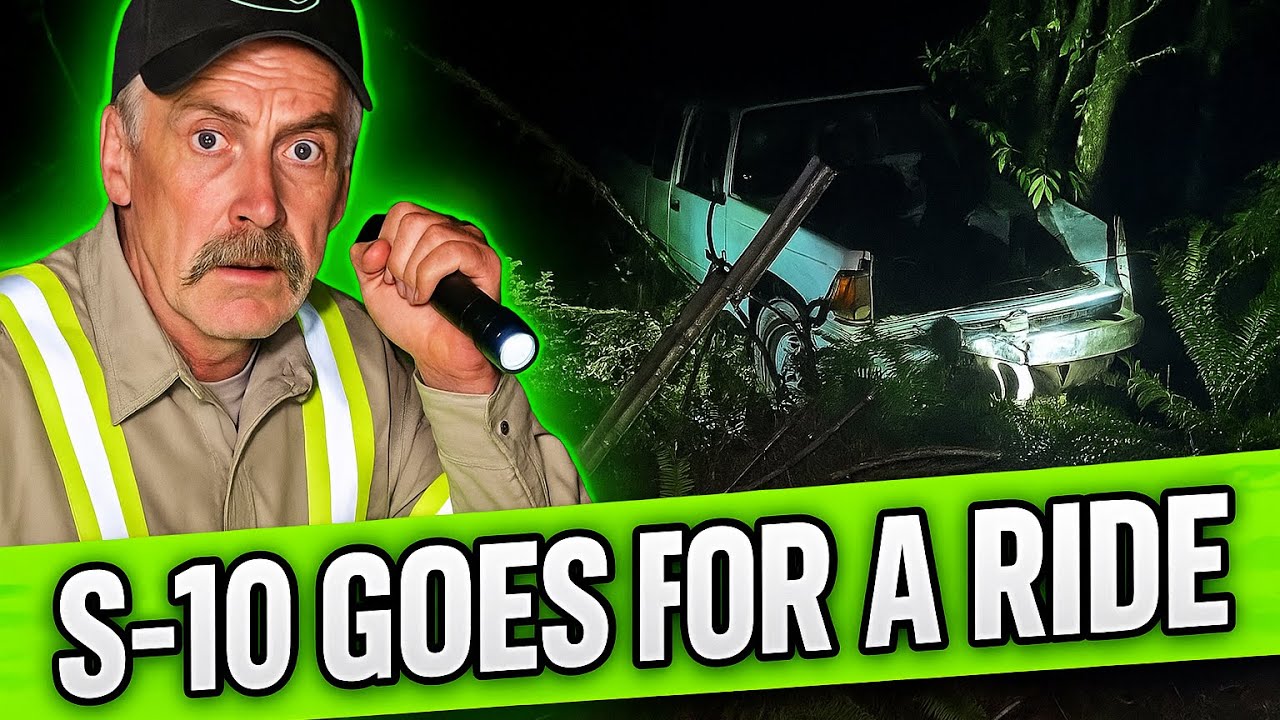 AE Towing full video of s-10 recovery over a guard rail down a embankment. 