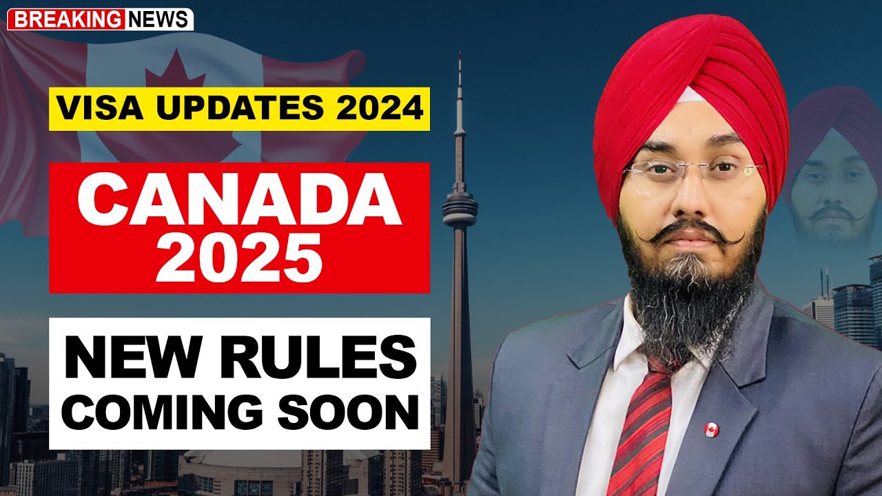 CANADA 2025 NEW RULES COMING SOON.. | STUDY VISA UPDATES 2024 | USA ...