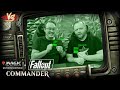 Fallout enter the wasteland  commander vs  magic the gathering gameplay