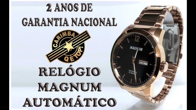 Magnum Automático 7 ponteiros MA33988T - Relojoaria JJ 