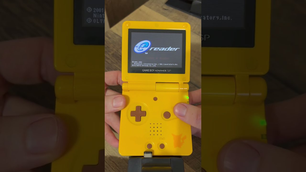 Using My GBA E Reader
