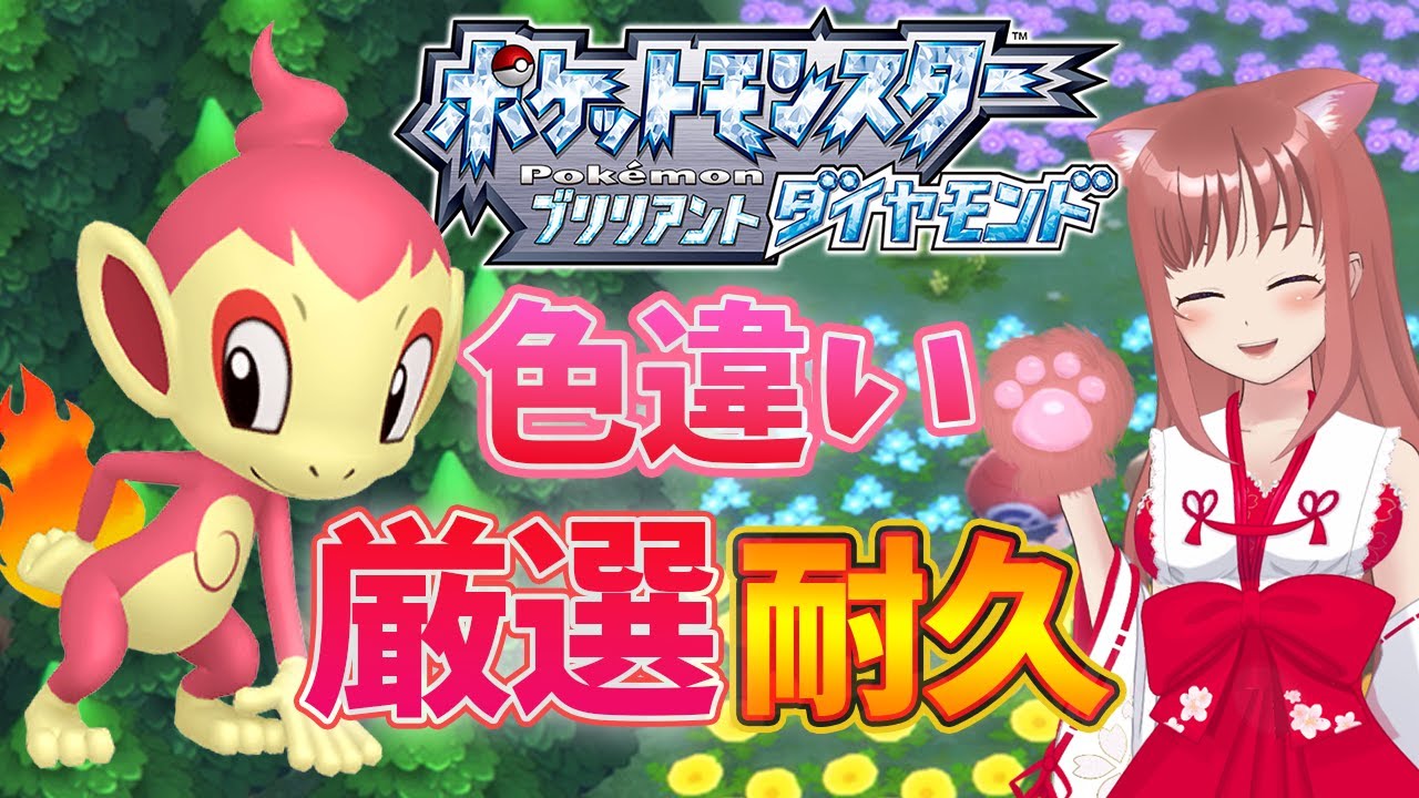 ポケモンbdsp 色違いヒコザル耐久 14日目 こはるん実況 ライブ ポケットモンスター ブリリアントダイヤモンド シャイニングパール ダイパリメイク 初見 Youtube