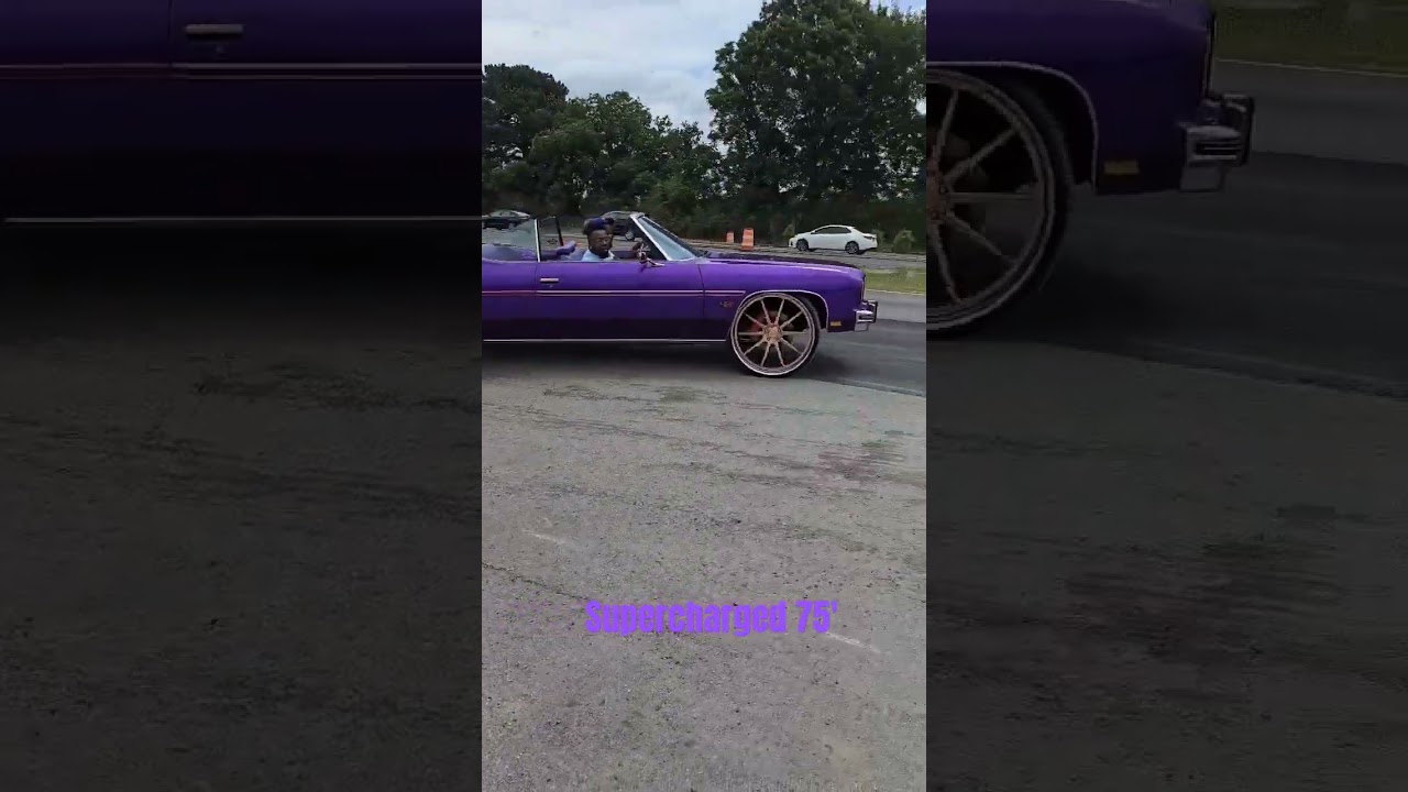Purple Supercharged 75' Donk! Drop Top and Smash! 😎😤