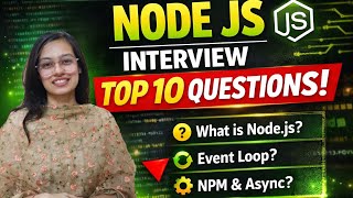 Top 10 Node.js Interview Questions Asked in Interviews | Node.js for Beginners