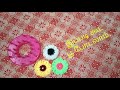 How to make a woolen flower🌻with kit in different way.