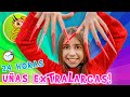 24 HORAS con las UÑAS EXTRA-LARGAS!!