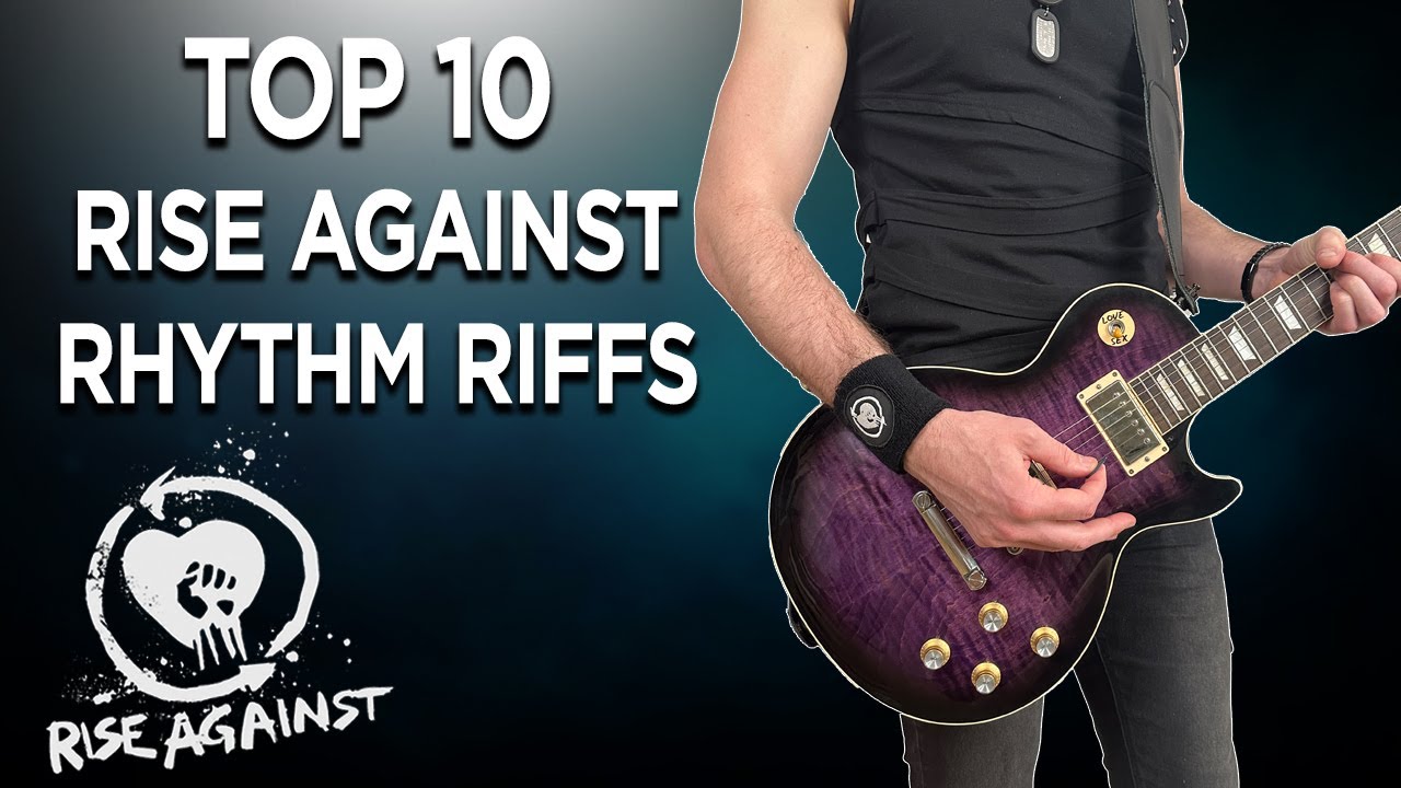 Rise Against - Top 10 Rise Against Rhythm Riffs 4K UHD - YouTube