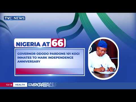 Gov. Ododo Pardons 101 Kogi Inmates To Mark Nigeria's 66th Anniversary