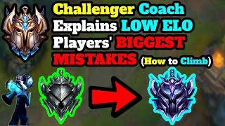The Secret to Climbing Low ELO Explained (Challenger Mid Coaching Session) | Patch 10.25 Ryze Guide