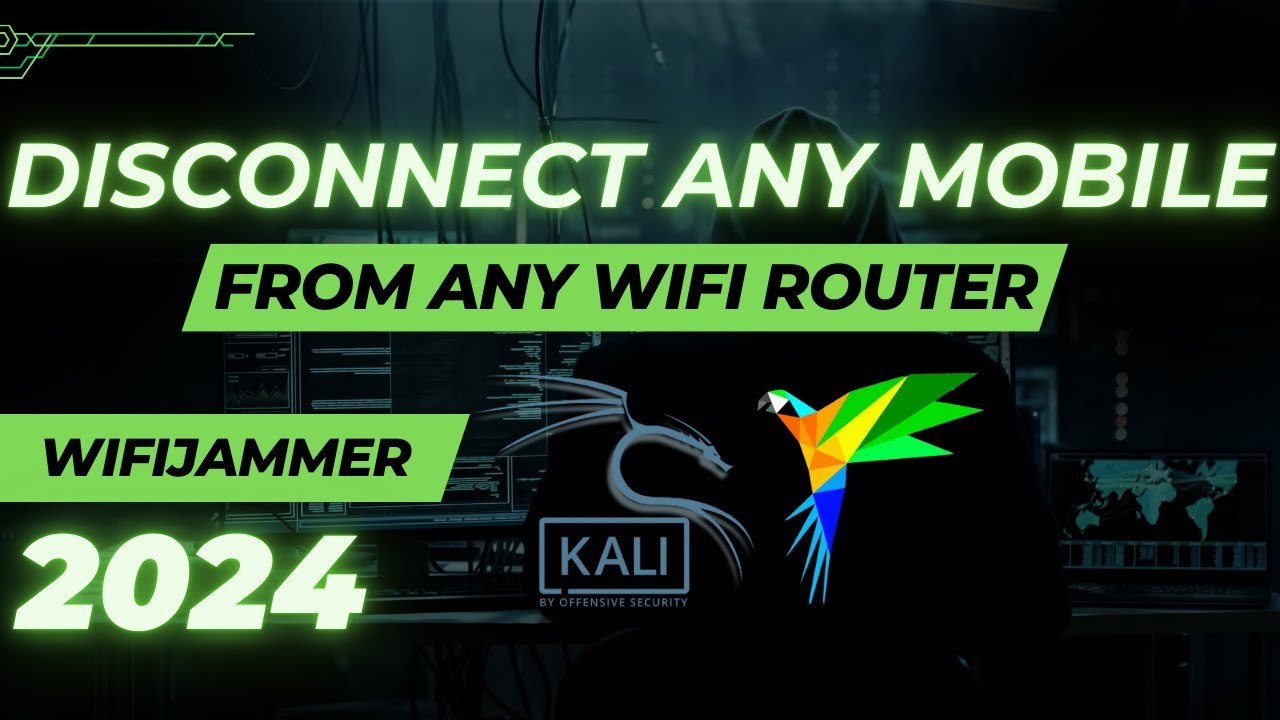 Disconnect all nearby wifi | Wifijammer | Kali linux | ParrotOS