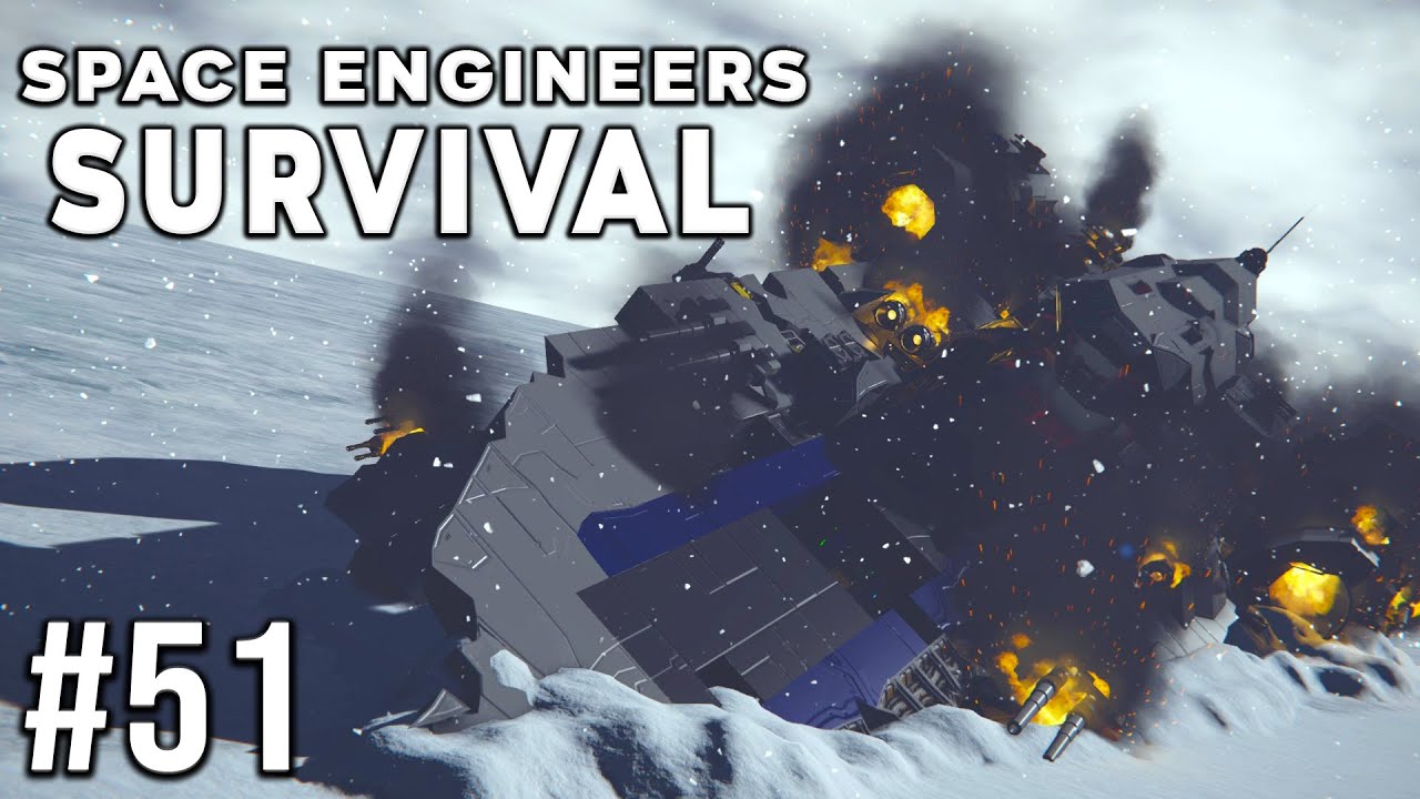 Space Engineers - Survival Ep #51 - DEAD STOP! - YouTube