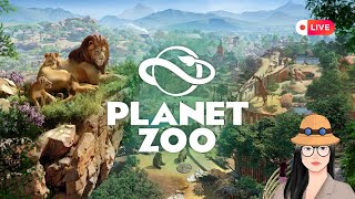 [LIVE🔴] Chill stream sambil lanjut bangun zoo | Franchise Mode pt. 2 — Planet Zoo #19