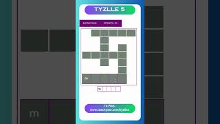 Full Tyzlle | Crossword 5 | Word Games | Puzzles Update