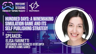 Hundred Days: a winemaking simulation game and its self publishing strategy