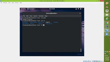 Linux basic commands(pwd,ls,cd)
