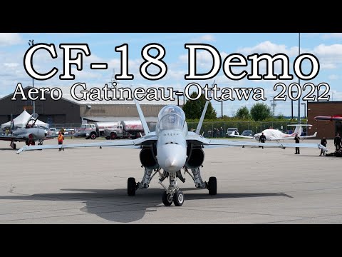RCAF CF-18 Demo Team - Aero Gatineau-Ottawa - 2022-09-16.
