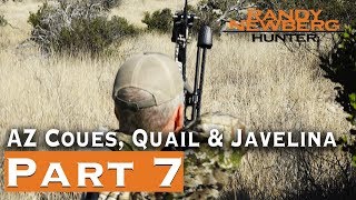 2019 Arizona Coues Quail Javelina with Randy Newberg Part 7