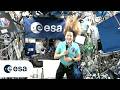 Inflight call with ESA astronaut Sophie Adenot