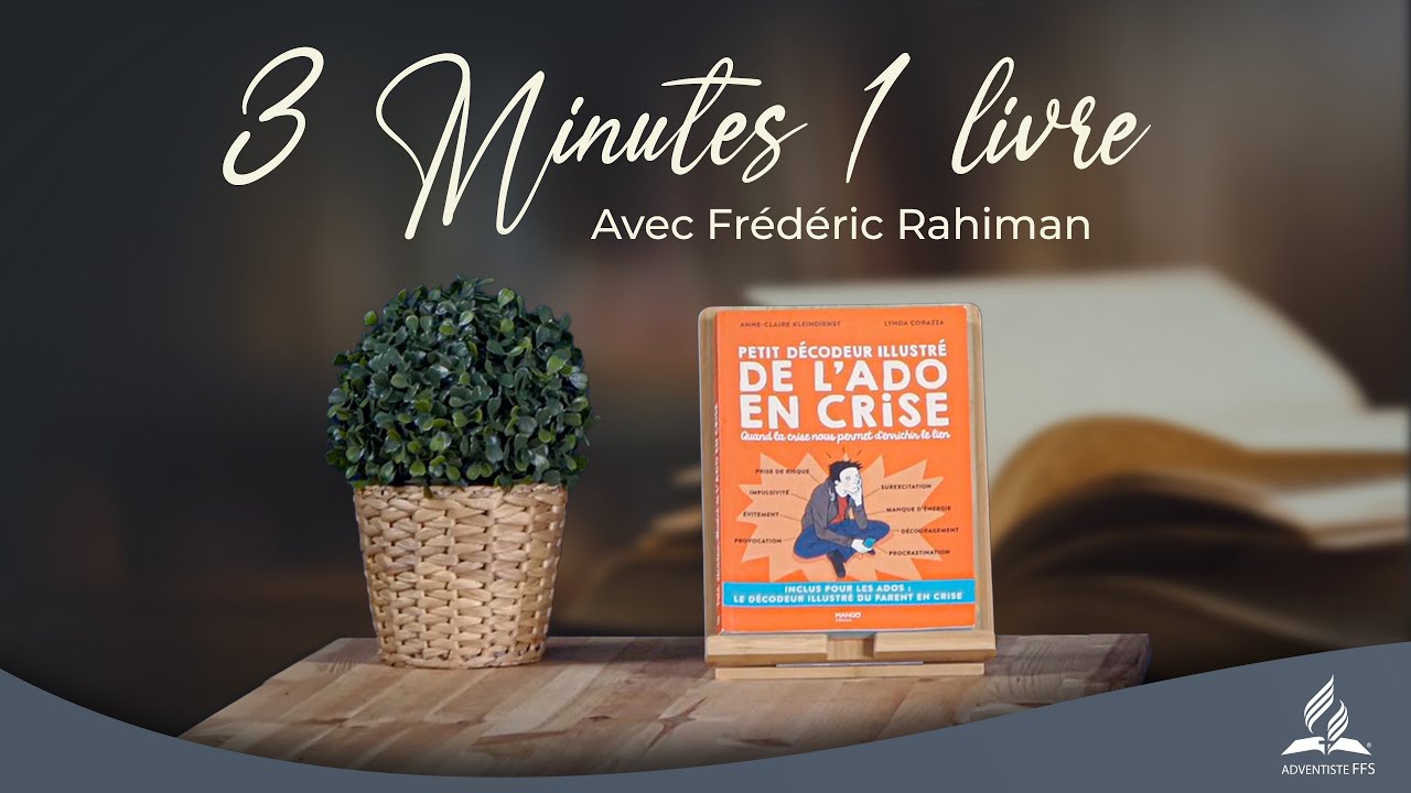 3 minutes, 1 livre - Petit décodeur illustré de l'ado en crise