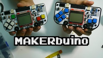 MAKERbuino - a DIY game console