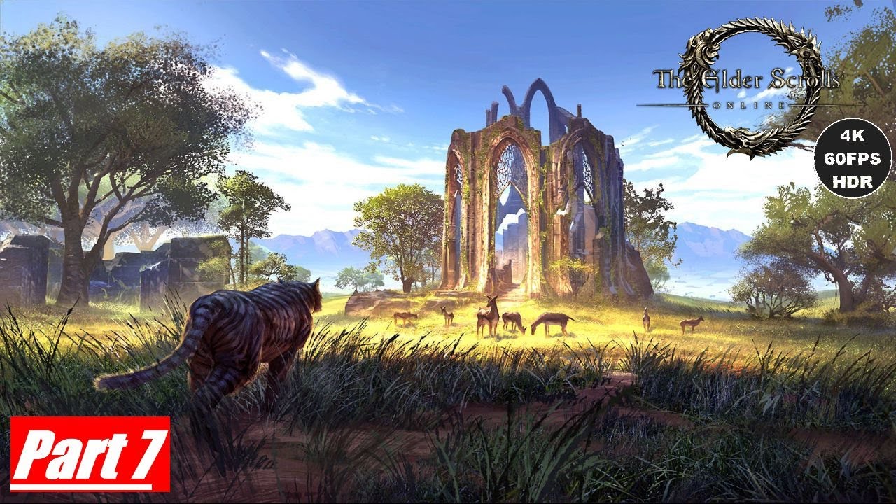 ESO Gameplay 2022 (PC) Greenshade Part 7 [4K 60FPS HDR]