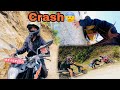 Double crashed  at same place seemsong vlogs