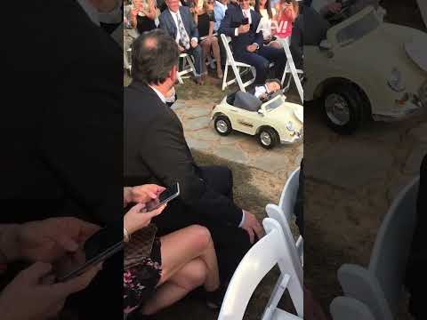 Crashed the wedding but not the car! 👶 #afv #funny #shorts