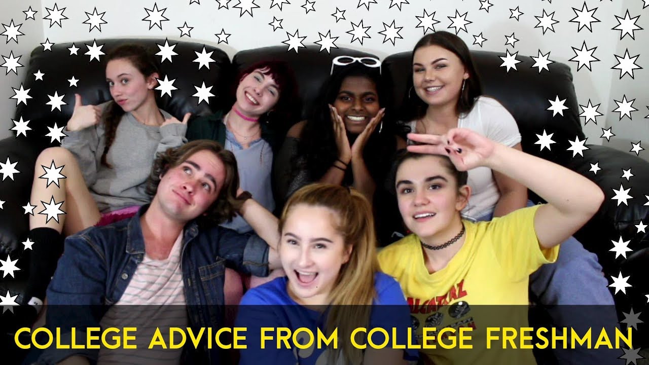 COLLEGE ADVICE FROM COLLEGE FRESHMAN - YouTube