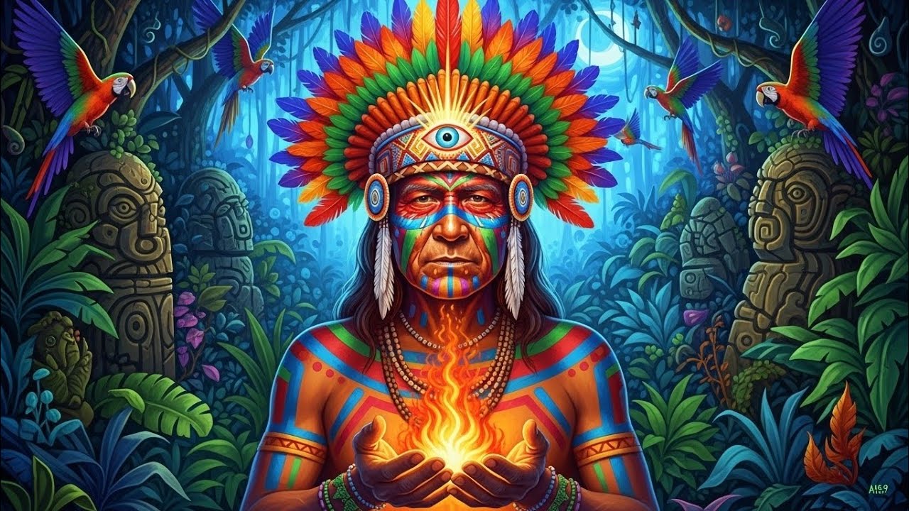 🌿✨ Música Chamánica para Sanar y Limpiar Energía Negativa | 396 Hz y Ondas Alfa