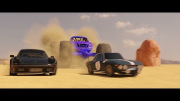 Chasing Monster - @pwnisher  ENDLESS ENGINES RENDER CHALLENGE FINAL SUBMISSION