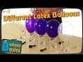 Different Finishes of Latex Balloons - Balloon Basics 01