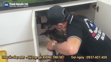 Thông cầu cống nghẹt - Camera nội soi - Hút hầm cầu  - Thành Nguyễn 24h - 0937.407.409
