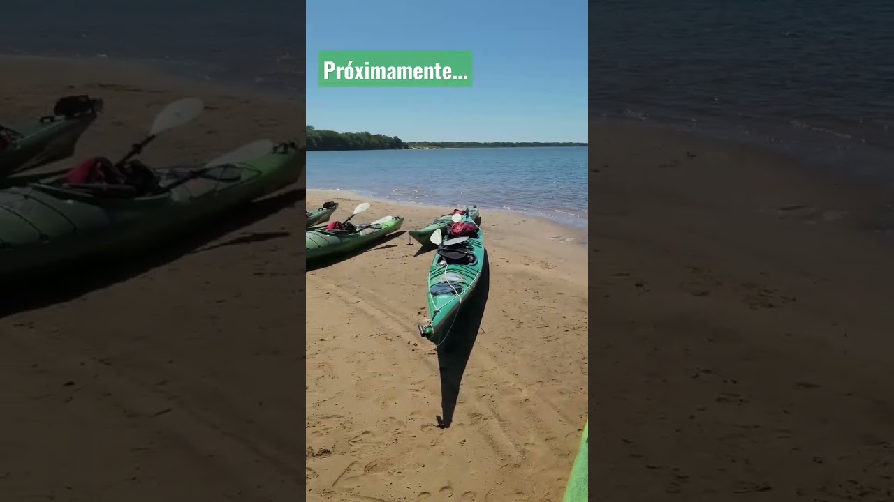 Kayaks en la Isla Campichuelo #naturaleza #ecoturismo #kayak