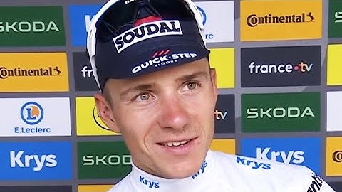 TOUR DE FRANCE 2024 - Remco Evenepoel : "J'espère que Bardet va gagner la 11e étape !"