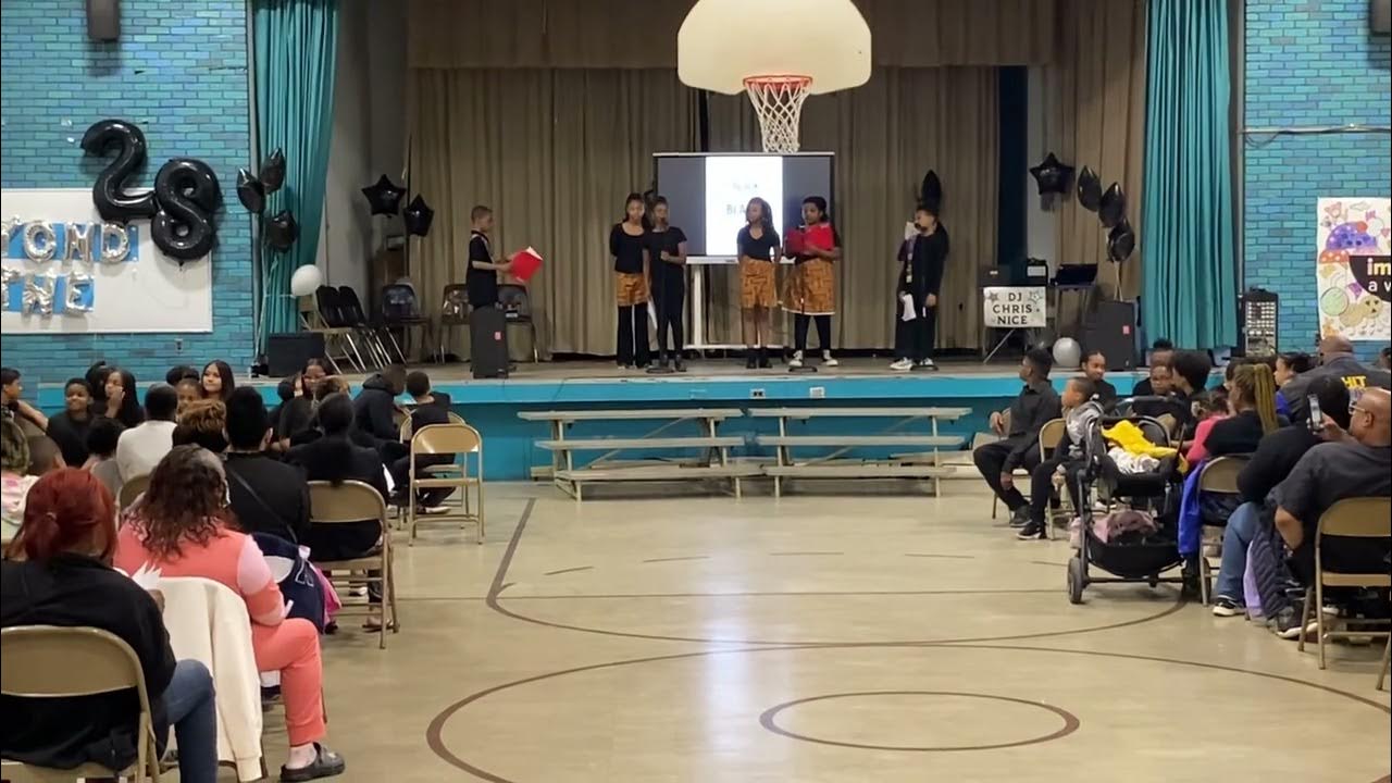 Adler Elementary School enjoys Kelah Powell during Black History Month