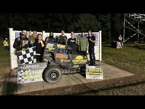 600 Wingless Win @ Limerock Speedway