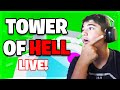 🔴 TOWER OF HELL LIVE | PLAYING WITH VIEWERS | Roblox Livestream