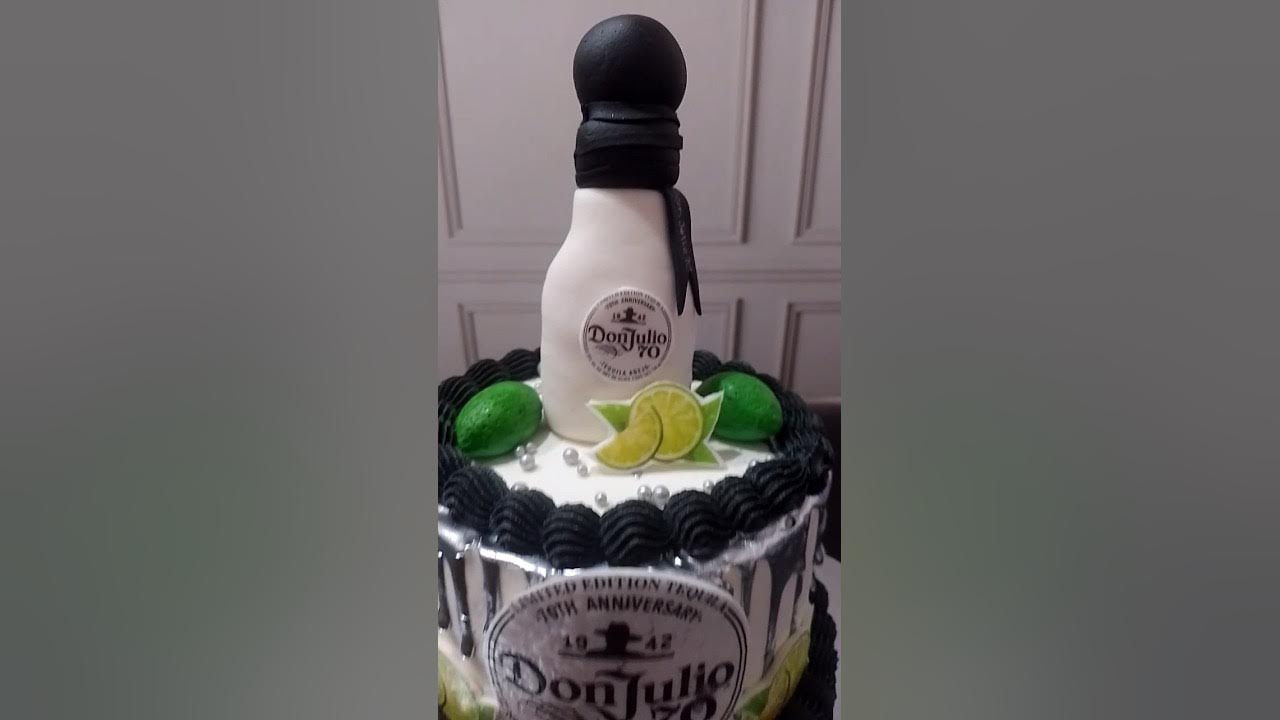 ✨?PASTEL DON JULIO 70?✨#Donjulio70 #cakeshorts #cakedecorating #tequila  #cakes - YouTube