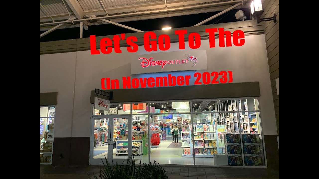 Let's Go To The Disney Store Outlet (In November 2023) YouTube