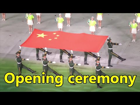 Chinese President Xi Jinping declares opening ceremony of 14th National Games | 中国国家主席习近平宣布第十四届全运会开幕