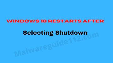 Windows 10 Restarts after Shutdown is Selected [Resolved]