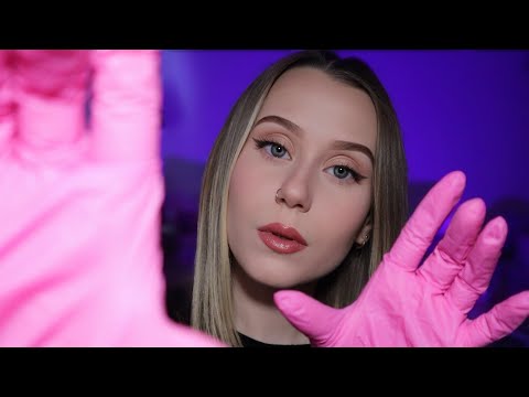ASMR Closely Examining You | Relaxing Glove Sounds