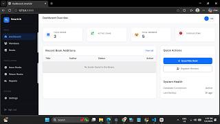 I built a library Management system for Schools | Full demo