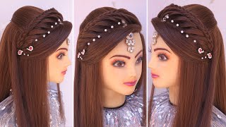 2 wedding hairstyles kashee's l easy open hairstyle for wedding l new front hairstyle l festive look