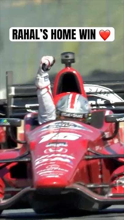 Hometown hero got it done ❤️🌰 #indycar #racing #grahamrahal