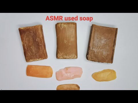 ASMR old laundry soap cutting. Резка старого хозяйственно мыла.