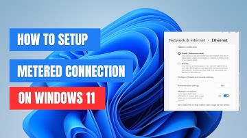 How to Set Up a Metered Connection on Windows 11