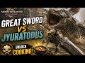 Part 6 MUD MONSTER DOWN! Jyuratodus Great Sword Hunt + Cooking UNLOCKED! – Monster Hunter Outlanders