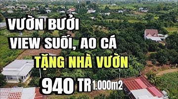 Chị Lan kẹt tiền bán gấp, nhà vườn, ao cá, trái cây view suối, cẩm mỹ đồng Nai