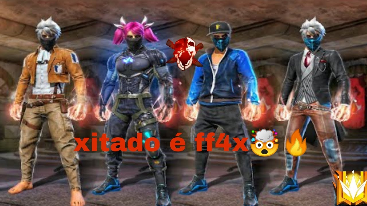 Skin De Xitado, Combinação de Roupas e Skins